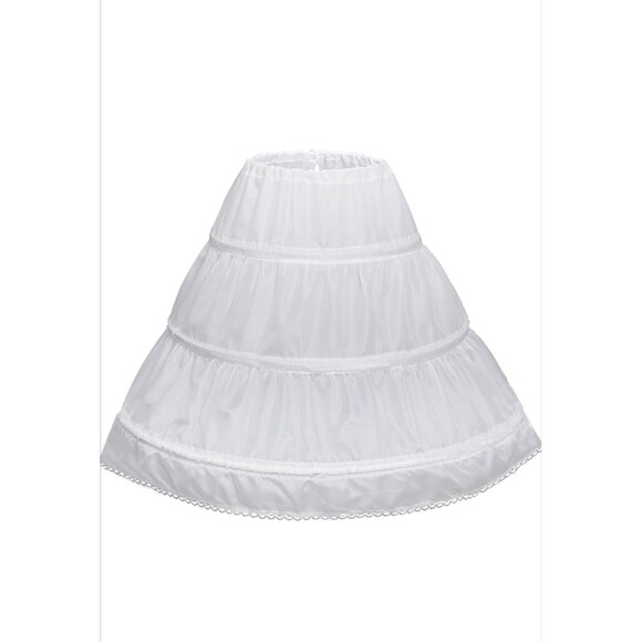 Other - Children's Petticoat 3 Hoops Underskirt Girl's Wedding Dress Slips Size 6-7